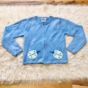 Lilly Pulitzer Ladybug Cardigan Sweater